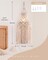 Boho Plug in Pendant Light Macrame Lamp Shade, Hanging Lamp with Plug in Cord,On/Off Switch,Bohemian Hanging Light Fixtures That Plug Into Wall Outlet for Bedroom Decor Living Room